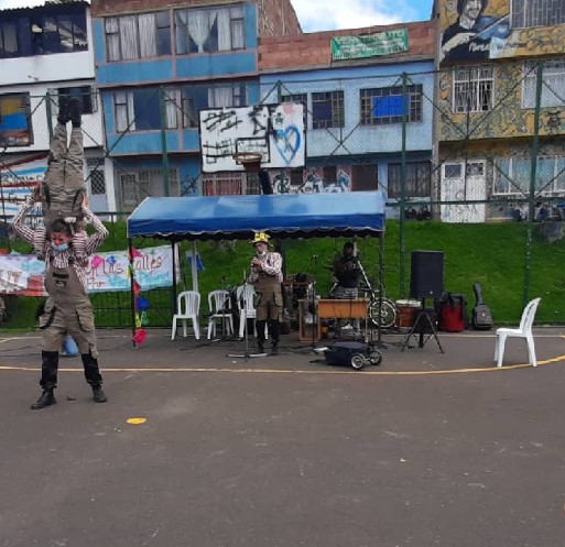 Payasos en Escena